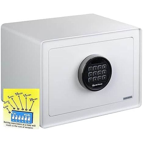Genie Hand –Cassaforte ad Apertura Ritardata – Chiave B-Class – Tecnologia Anti Rimbalzo -Anti Magnete