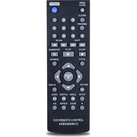 Controllo controllo per LG Lettore DVD Controller AKB33659510 Controllo controllo DVX390 DP122 DVX440 DP520 DP522 DVX452 DVX450