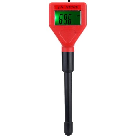 pH-98103 Professionelles, tragbares pH-Meter im Stiftformat mit pH-Elektrode, LCD-Hintergrundbeleuchtung und Säuremesser. (1/5)