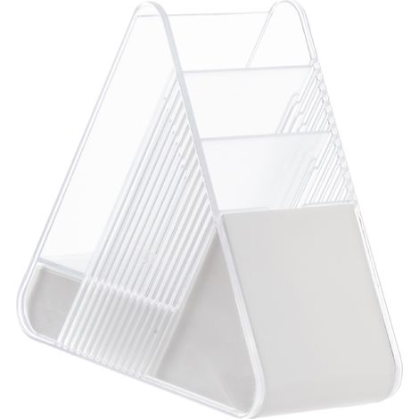 Multifonctionnel Pot à Crayons Rangement - Porte Crayon Rangement Bureau 4 Compartiments Organiseur Bureau Peut Accueillir des Crayons pour Bureau Maison et l'école, 1 Pièces (1/4)