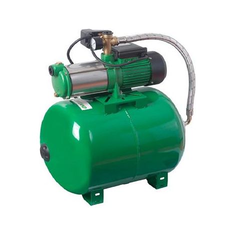 Ribimex – Surpresseur multicellulaire 1450 W – Cuve 100 L en tôle époxy – Pression 2,1 à 3,5 bars – Pour chantiers humides