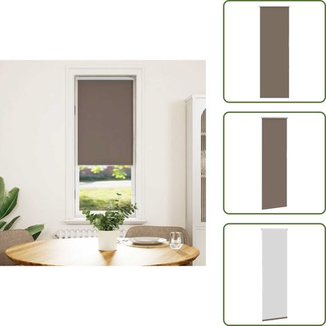 Verdunkelungsrollo Kaffeebraun 40x150cm Stoffbreite 35,7 cm - Verdunkelungsrollo - Verdunkelungsrollos - Rollo - Verdunklungsrollo (1/5)