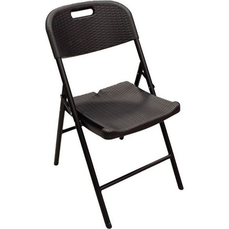 Sedia camping Levante cm 54x44x81 nero