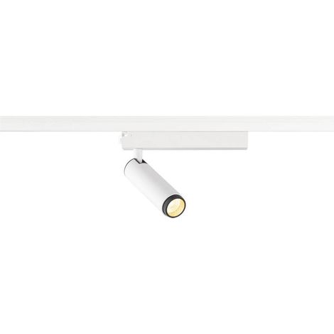 Spot ferroviaire Grip S Blanc 1 phase réglable - 1008400