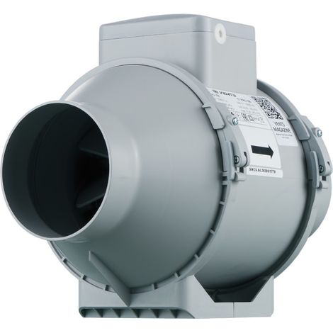 Inline fan Vents TT Pro 100 U up to 245 m³/h