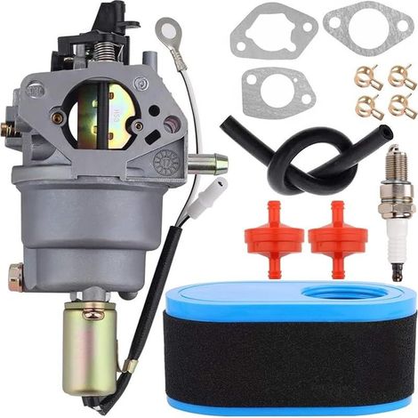 951-12771A Carburateur pour MTD pour Husky T1000 T1200 R1000 RER1000 LT1500 Tracteurs de pelouse 4P90HU 4P90JHA 4P90JU 4P90MU moteurs 420cc 751-12771A 951-12823 avec 951-12260 Filtre à air (1/4)
