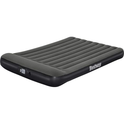 Air mattress Black 203 x 152 x 22 cm PVC Bestway