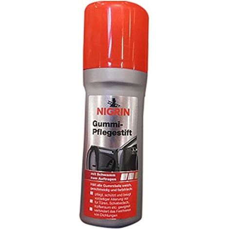 NIGRIN Gummipflege mit Rapsöl 75ml (1/2)