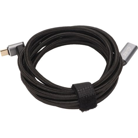 Câble USB C 3.1 mâle vers femelle PD100W, charge rapide 10 Gbit/s 4K à 60 Hz, pour consoles de jeux Steam Deck