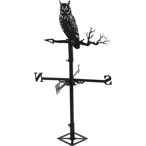 Girouette en Acier Inoxydable pour Jardin - Outil de Mesure Professionnel et Durable (1/5)