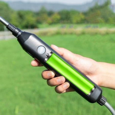Pulvérisateur de jardin électrique, pulvérisateur à pression avec 4 buses et tuyau 6M pour arrosage, désherbage noir Étiquette (1/5)