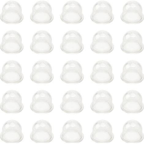 25 pezzi Pompa di prealimentazione carburante, pompa di prealimentazione per tosaerba, pompa di prealimentazione carburatore, per tosaerba, tagliasiepi, motoseghe a benzina (19 mm)