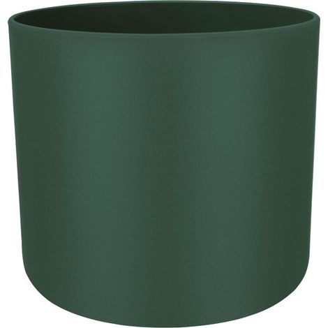 ELHO B. POUR DOUX ROND 14 CM ? POT DE FLEURS, VERT FEUILLE, 13.8 X 13.8 X 12.5 CM