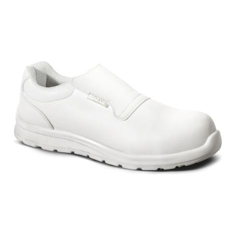 Sparco scarpe Trackday Homy No-Lace S2 Tg.35 calzature di sicurezza per lavori settore chimico medico e alimentare resistenti all'acqua Bianco 35