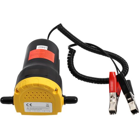 12V elektrische Pumpe zum Umfüllen von Dieselöl, Saugpumpe für Auto, Motorrad, Boot, für schnellen Ölwechsel. (1/5)