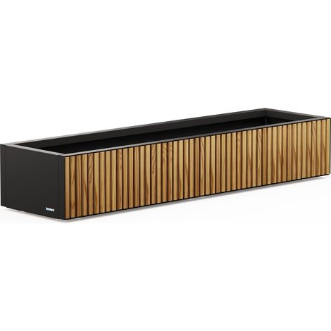 Herstera Garden Pflanzkübel Deco Planter Xic Wood L, 150 x 40 x 25 cm (L x B x H) (1/5)
