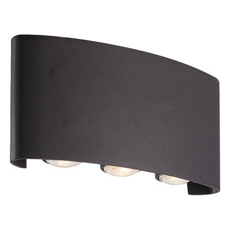 Applique murale Shadows M noir - 1226-6BK (1/3)