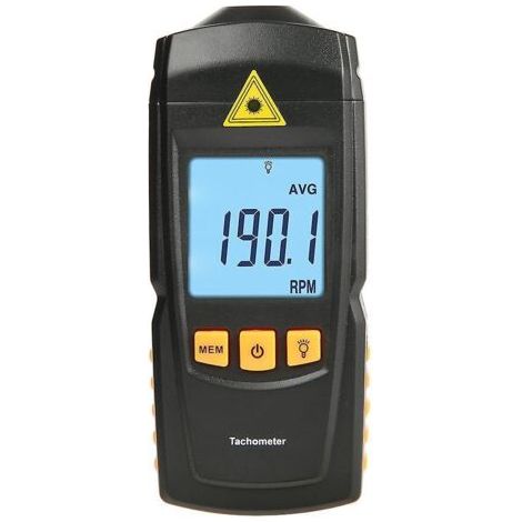 Digital contact type tachometer, engine speed meter, non-contact laser tachometer (1/5)