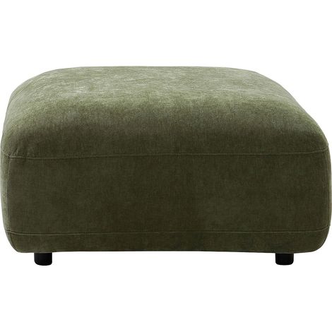 Pouf en tissu vert TINDRALO (1/3)