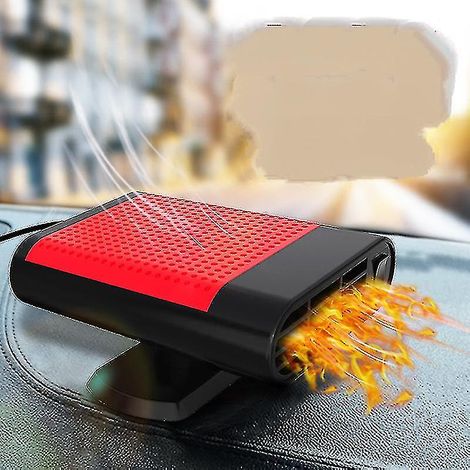 Chauffage de voiture avec ventilateur portable et dégivrage de pare-brise, 150 W (1/4)