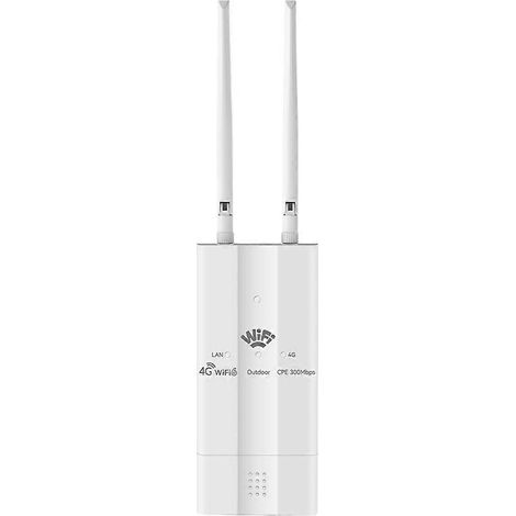Routeur CPE WiFi 4G extérieur 6 antennes externes avec emplacement pour carte SIM 300 Mbps (1/5)