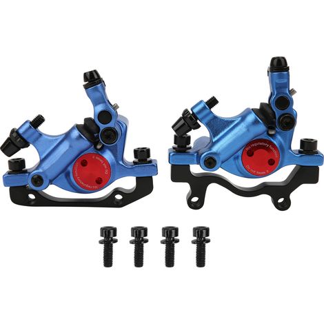 Convient aux freins à disque de VTT en alliage d'aluminium (lot de 2) Bleu (1/5)