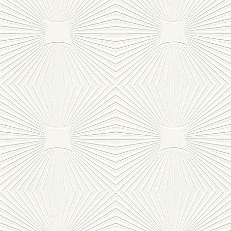 A.S. Creations – Papier peint à motif 3D blanc – Tapisserie élégante pour salon, chambre adulte et cuisine – Haute qualité, facile à poser (1/2)