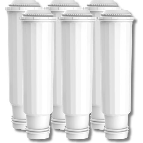 Ersatzteil - Satz von 6 Wasserfiltern CLARIS TZ60003 - - BOSCH, KRUPS, SIEMENS, GAGGENAU, NEFF, ROWENTA (1/2)