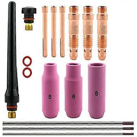 Accessoires de soudage TIG WP-26 : Buse en céramique pour pistolet de soudage TIG WP17/18/26 (1/5)