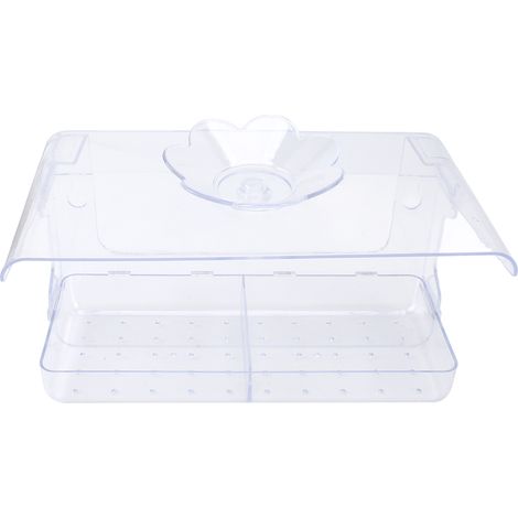 Mangeoire transparente pour fenêtre extérieure, abri oiseaux clair observation chat enfants seniors cadeau déco jardin (1/5)