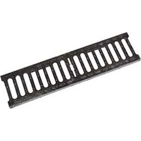 2PZ GRIGLIA IN PLASTICA PER CANALETTA IN ABS CM.50X13 - cm.50x13x2h.