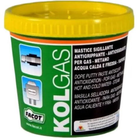 Barattolo pasta per gas kolgas 460 gr FACOT