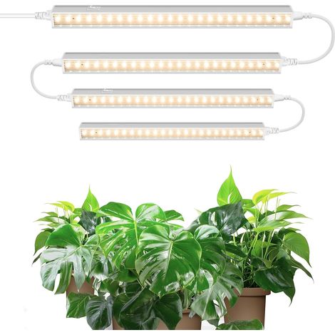 T5 Indoor Plant Lamp, Yellow Full Spectrum, 29 cm, Pack of 4 (1/5)