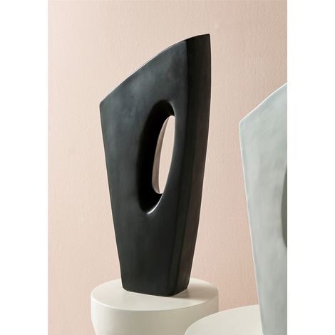 Vase noir Khaldun 61 cm. 27 x 11 x 61 cm (1/3)