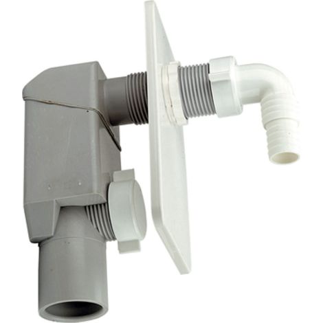 Sifone di carico per lavatrice, in plastica
