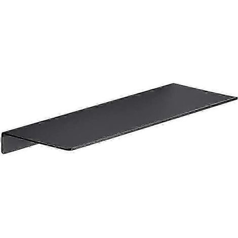 Metall-Wandregale, schwarze Wandregale, Badezimmerregale, Wandregale, Gewürzregal für die Küche – Gut-Black (1/5)