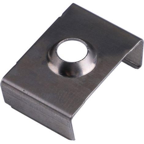 Mantra Clip de fijación de acero inoxidable para Perfil 200017.18.5mm -TIRAS LED STRIPS- (1/2)