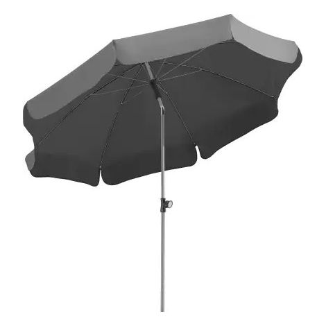 Schneider Sonnenschirm Locarno anthrazit Ø 200 cm Sonnenschirm (1/2)