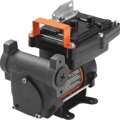 Bomba diésel, 12 V CC, 15 GPM, roja (1/2)