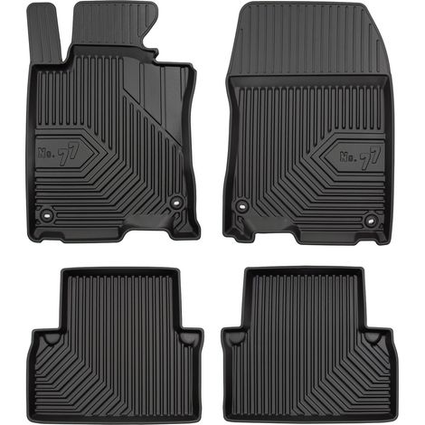 Tapis de Sol de Voiture pour Honda Accord VIII 2008-2015 TPE Imperméable 4Pcs (1/5)