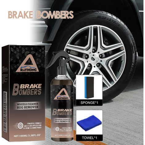 Car brake cleaner, car brake disc rust remover and polisher, wheel noise cleaner -- 120ml -- BIEMMEDUE (1/5)