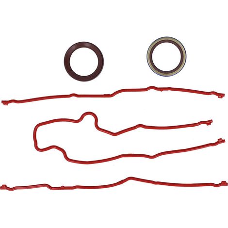Jeffergarden Joints de couvercle de distribution, joints d'huile TCS459821, remplacement pour Ford F250 E250 E350 5,4l 6,8l-DOU