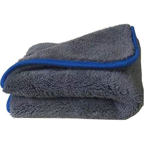 pair Chiffon en Microfibre Voiture，1200GSM Chiffon de Polissage， Pièces Microfibre Sechage Voiture - Super Absorbant Ne Laisse Pas De Taches d'eau, 40x40cm Bleu, 1pc-Fei Yu (1/5)
