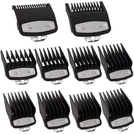 Schneidaufsätze für Wahl Haarschneidemaschinen mit Metallclip (10er-Packung)