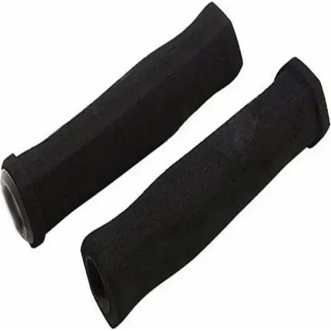 Anneau de poignée en éponge antidérapant pour vtt, poignées de guidon de vélo Black (1/5)