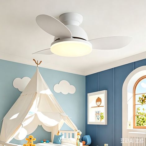 Ventilador de techo de 92 cm con lámpara y mando a distancia, 6 velocidades, temporizador e intensidad regulable con 3 temperaturas de color (1/5)