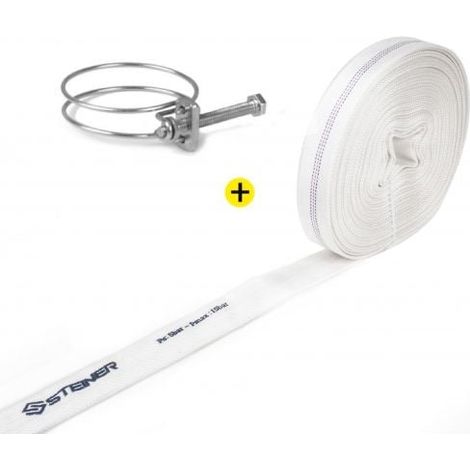 Tuyau de Refoulement plat Ø25mm 25m STEINER