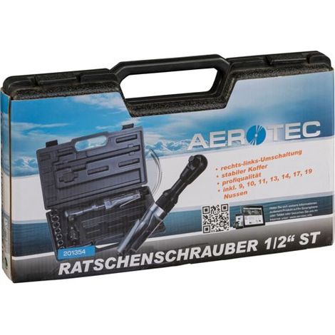 Aerotec 1/2 Zoll Ratschen- schrauber im Koffer
