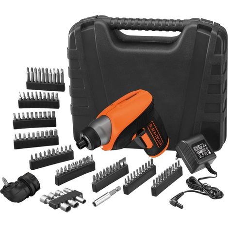 Avvitatore Black+Decker Litio Svitaavvita Set-98 Cs3652Lka (1/5)