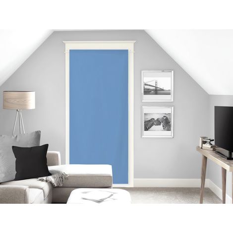 Dolly Brise bise, Bleu, par Soleil d'ocre - 70 x 200 cm